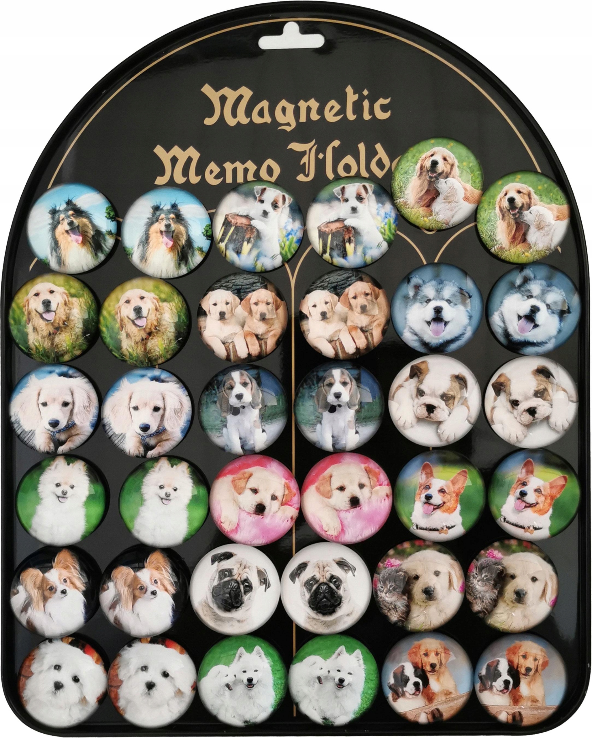 Magnesy psy 3,5 cm – Urokliwe akcenty do Twojego wnętrza
