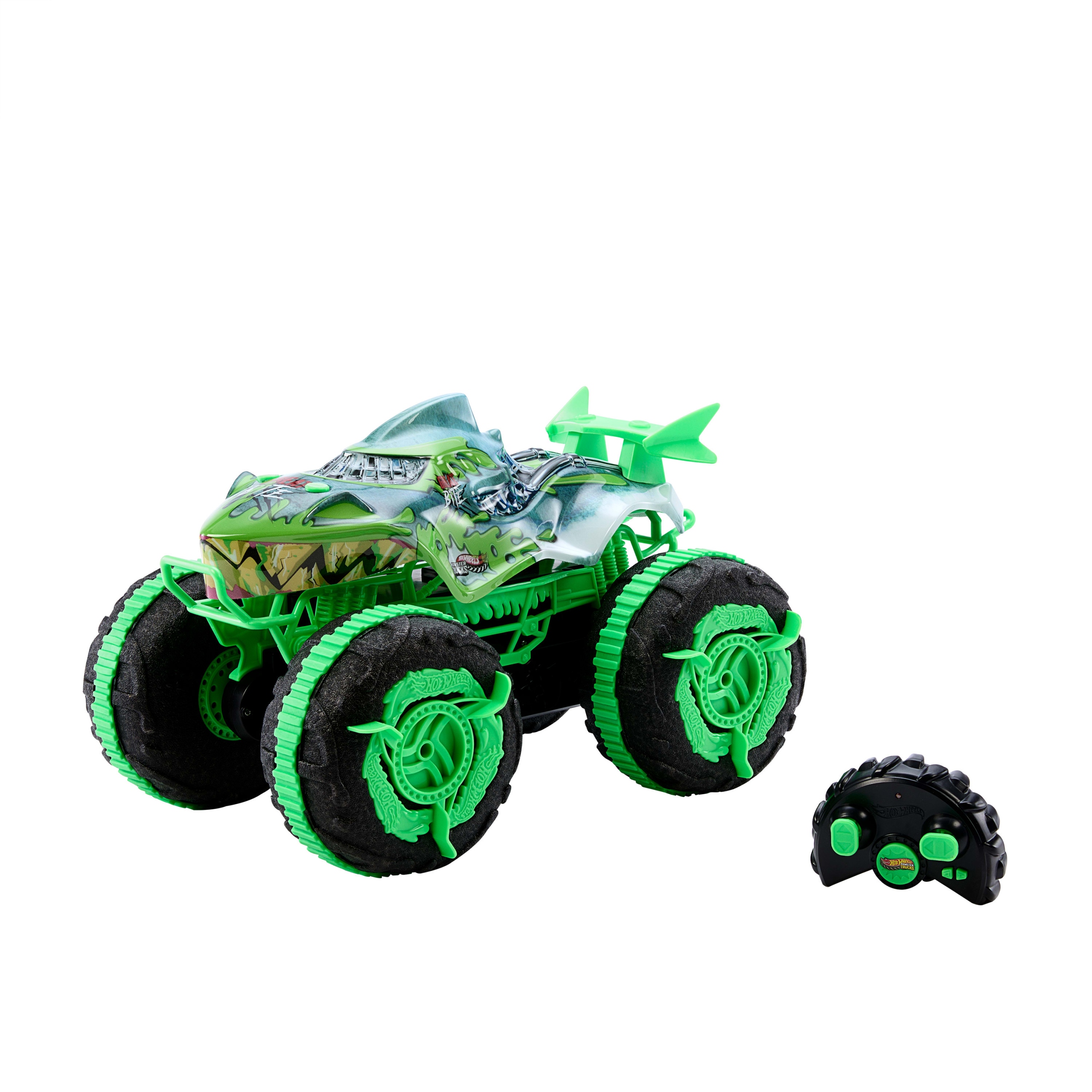 Hot Wheels Monster Trucks Mutant Great Bite 1:15 – Pojazd do zadań specjalnych