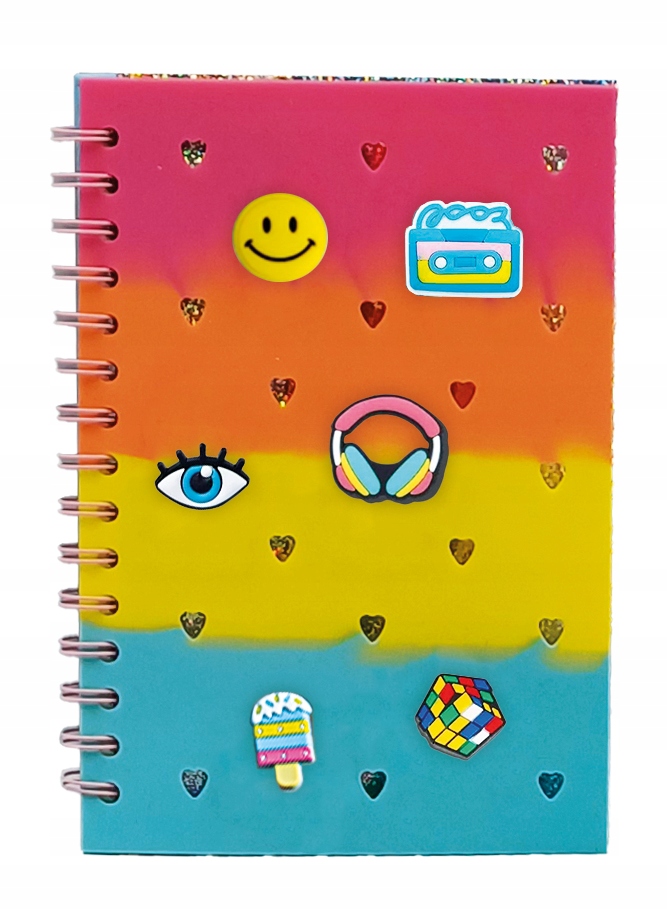 Notatnik z wpinkami multicolor STN9094 – Idealny do zapisków i rysunków