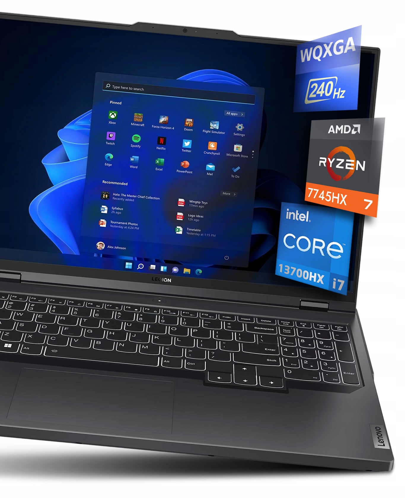 Wyświetlacz WQXGA 240Hz z HDR – Doskonała jakość obrazu