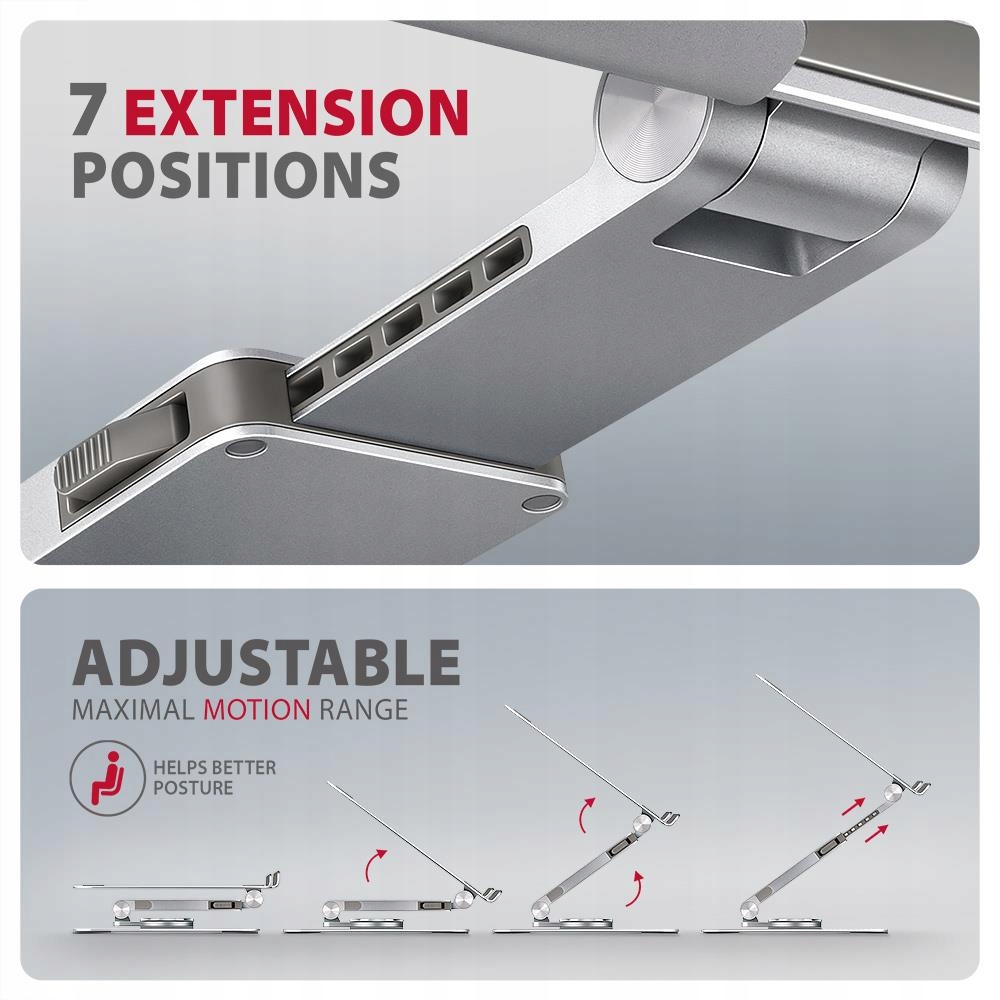 Regulacja wysokości i kąta nachylenia dla idealnego komfortu