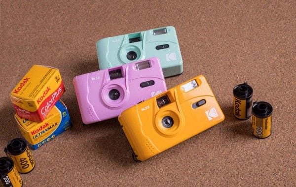 Kodak Reusable Camera 35mm olive green - Tył