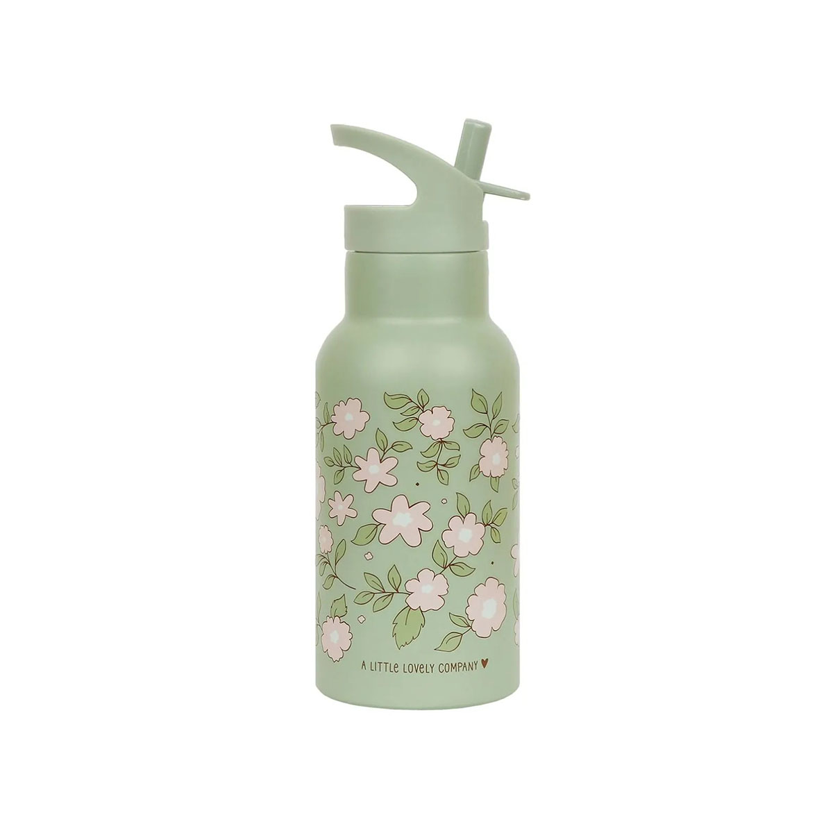 Kubek ze słomką dla dzieci BLOSSOMS SAGE 350 ml – Idealny towarzysz na każdą przygodę
