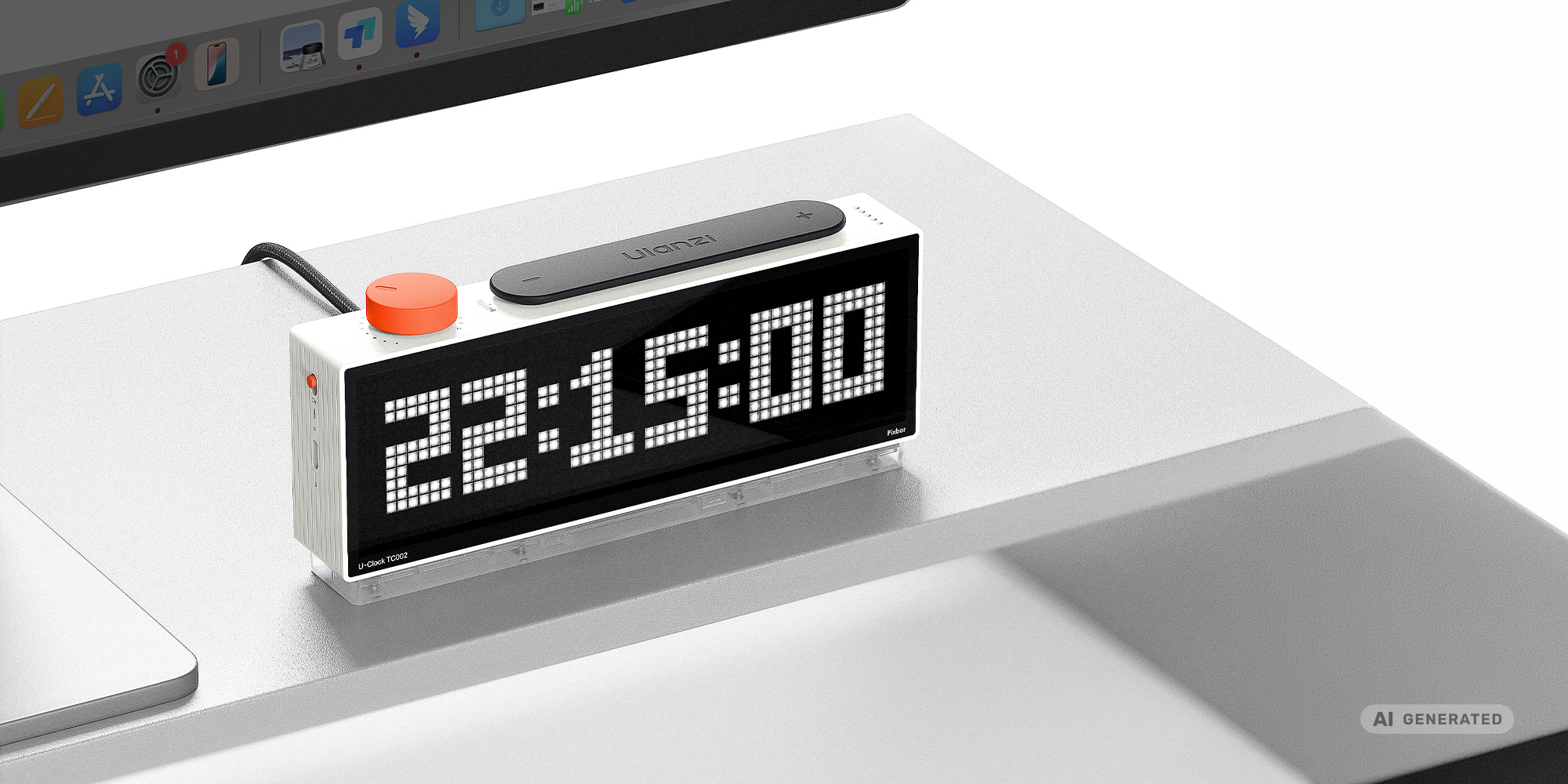 Zegar Ulanzi TC002 Pixbar Smart Pixel Clock II