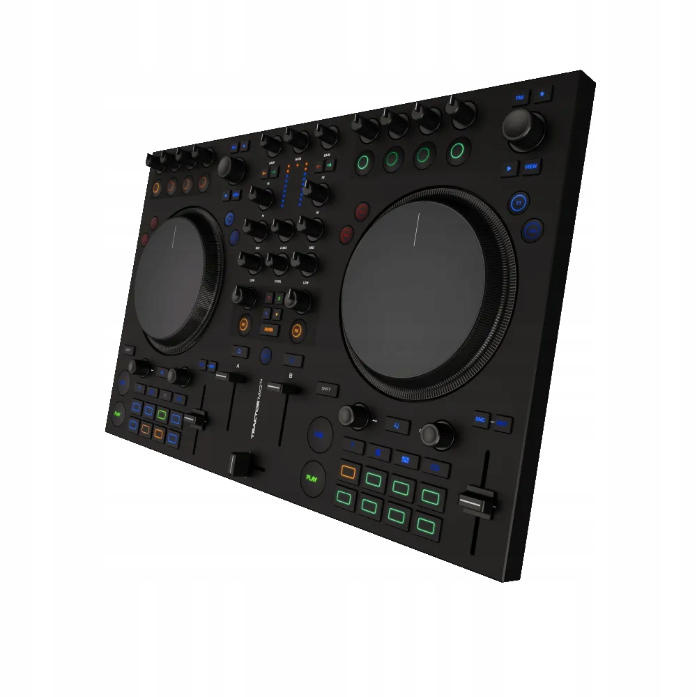 Funkcjonalności kontrolera DJ Traktor MX2