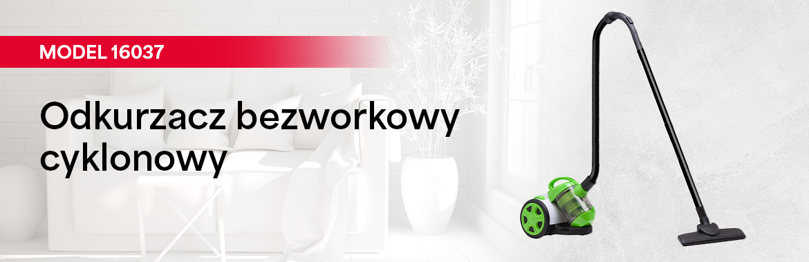 SOGO Odkurzacz bezworkowy cyklonowy 16037