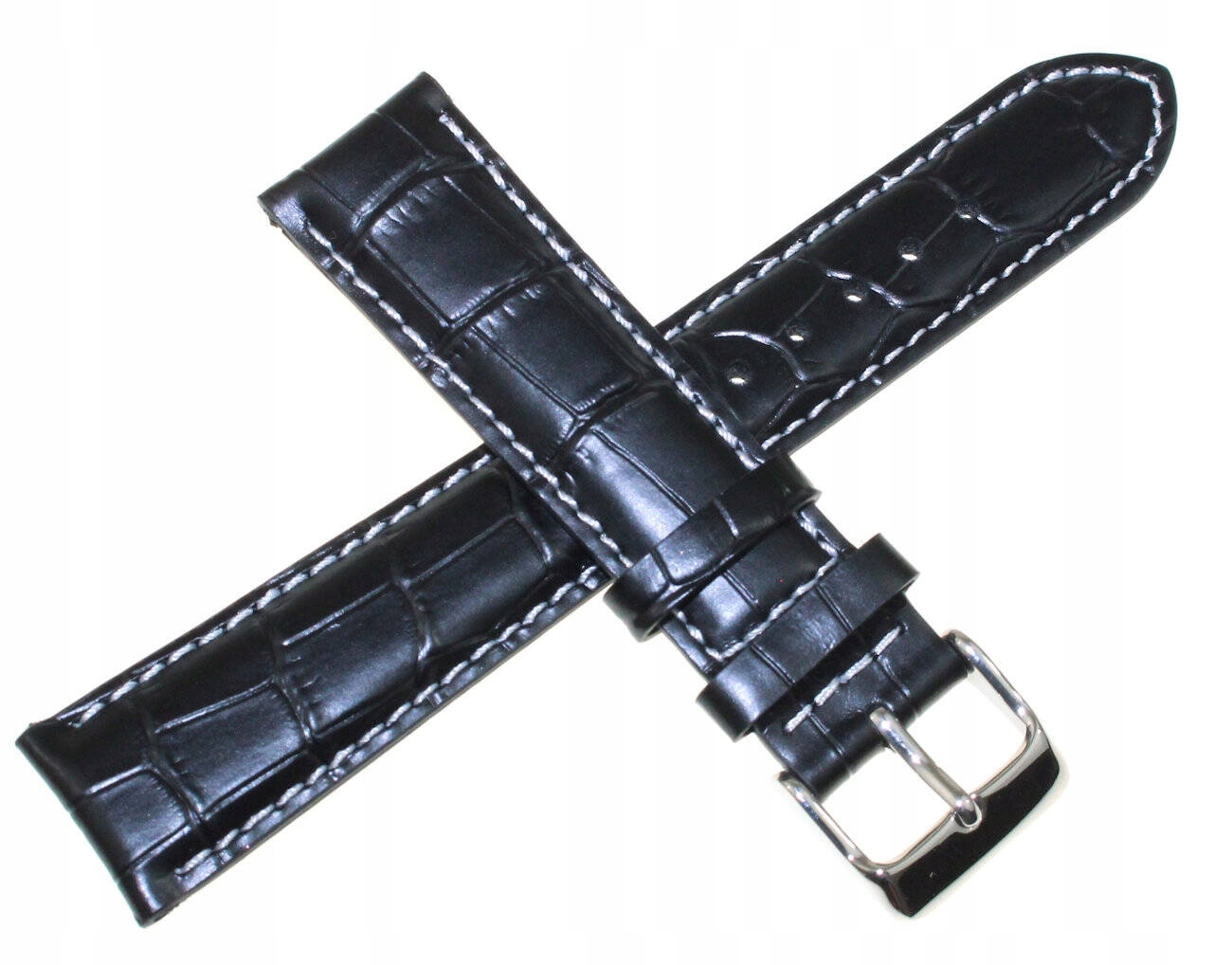 Skórzany pasek do zegarka Casio MTP-1381 czarny 20 mm – Elegancja i styl