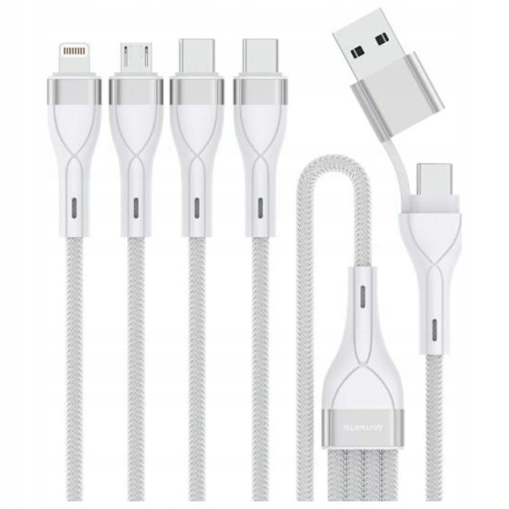 Wszechstronność złączy: USB-C, Micro-USB i Lightning