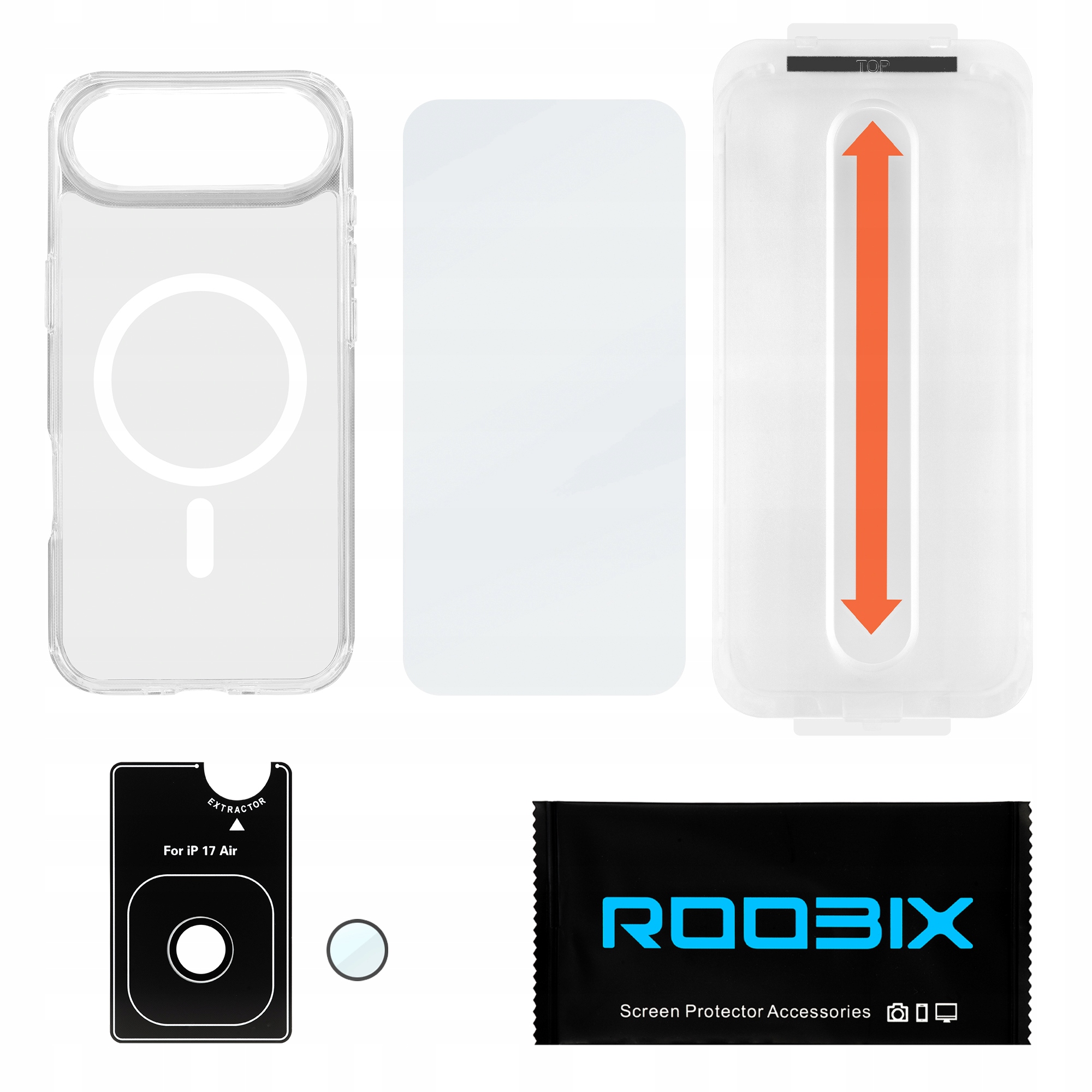 Zestaw Roobix 3w1 Combo do iPhone 17 Air – Kompleksowa ochrona Twojego smartfona