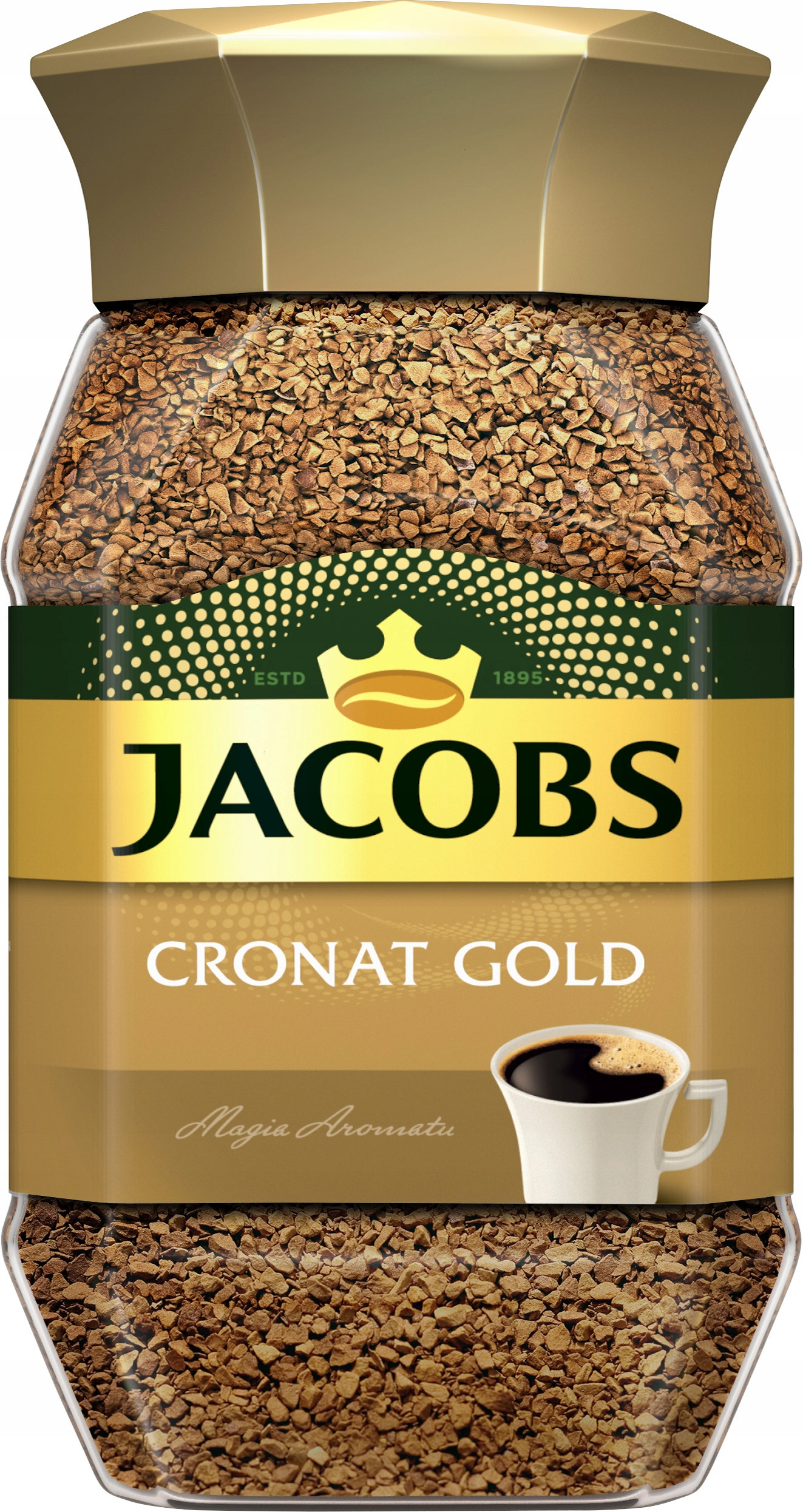 Kawa rozpuszczalna Jacobs Cronat Gold 200g – Doskonały smak na każdą chwilę