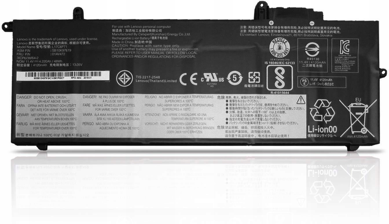 Oryginalna bateria litowo-jonowa 48Wh 11.4V FRU01AV470
