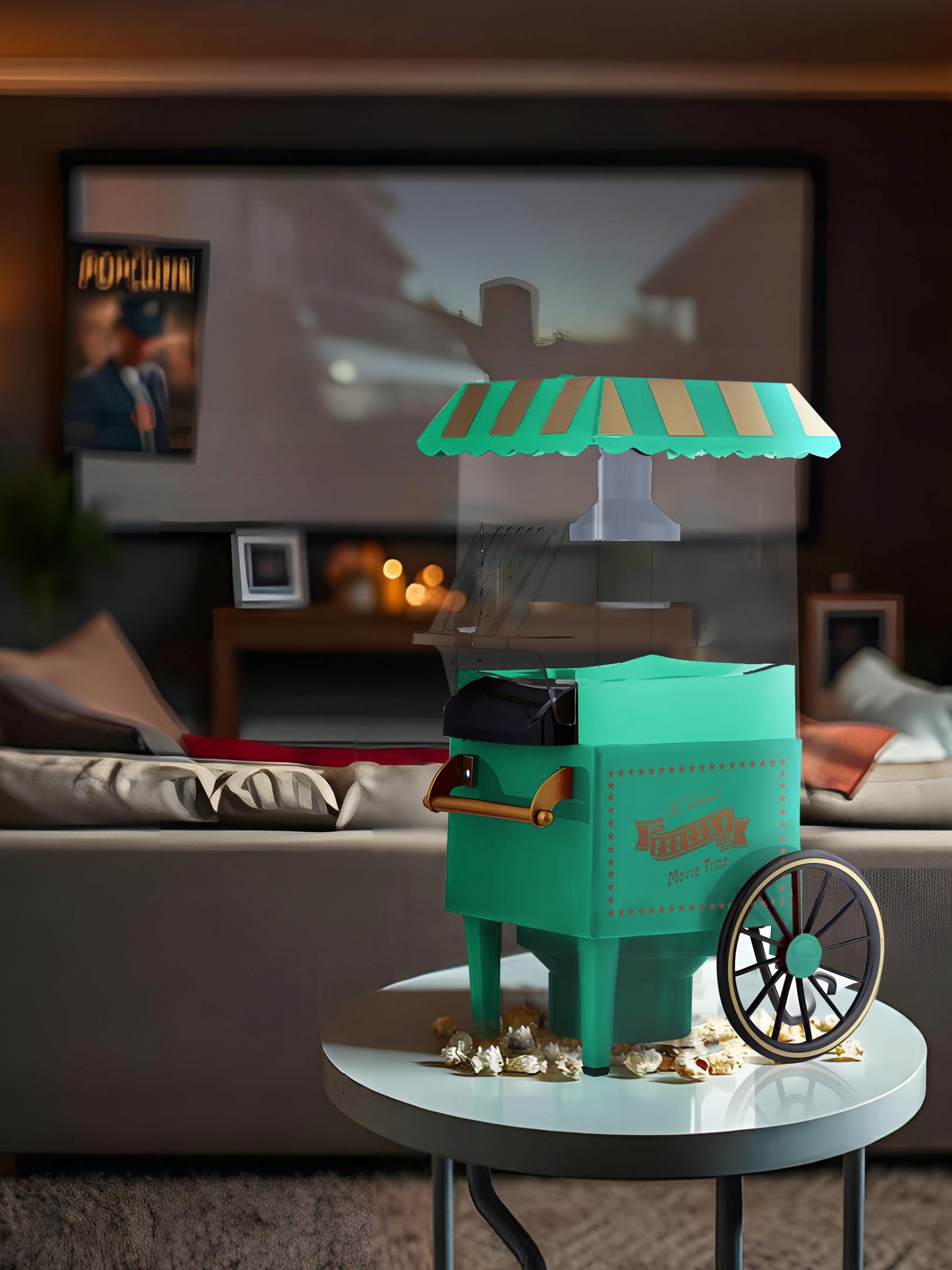 Beztłuszczowa technologia – popcorn bez oleju