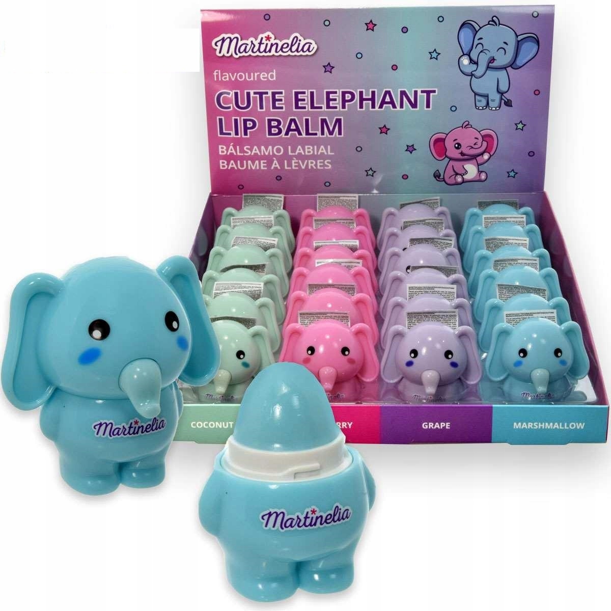 Lūpų balzamas vaikams Martinelia Cute Elephant – Radosna pielęgnacja ust dla najmłodszych