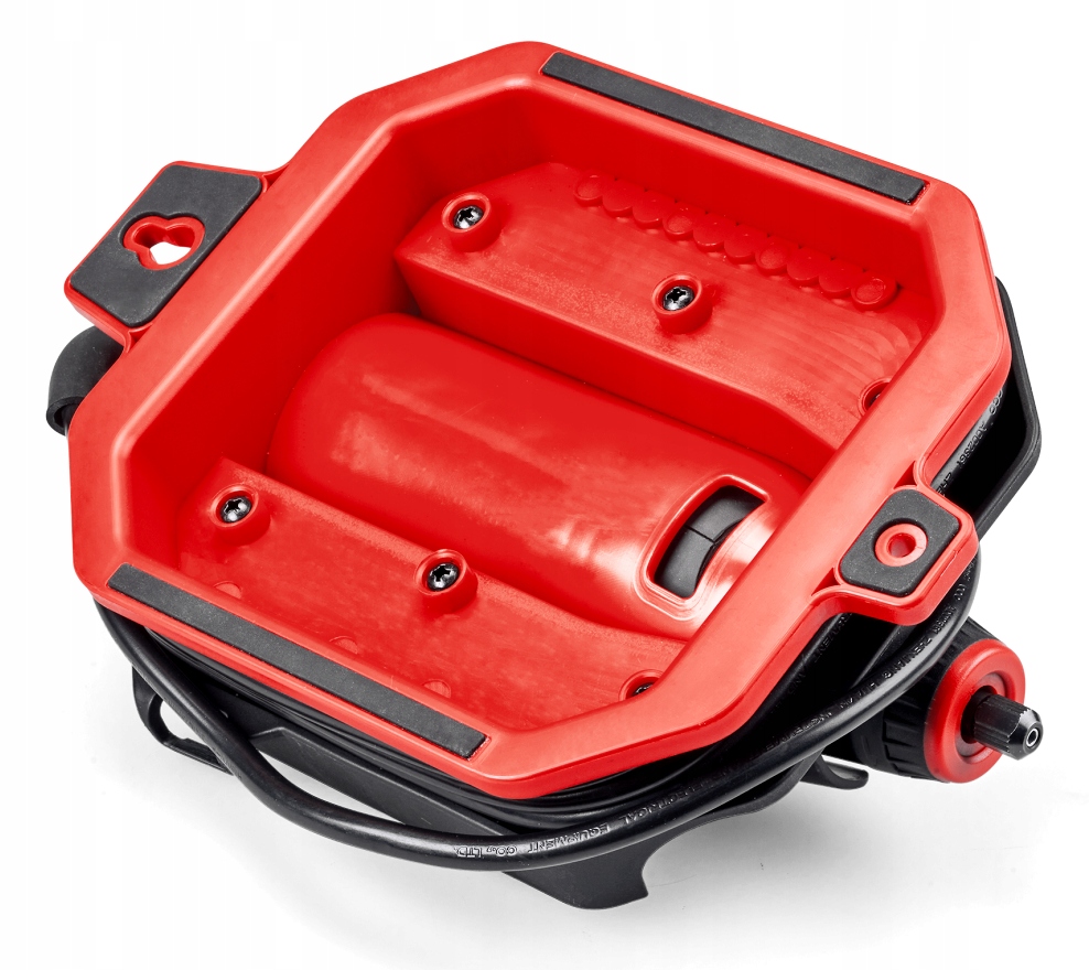 Stabilność dzięki gumowym nóżkom