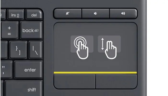 Klawiatura Logitech K400 Plus – Wygoda i funkcjonalność w zasięgu ręki