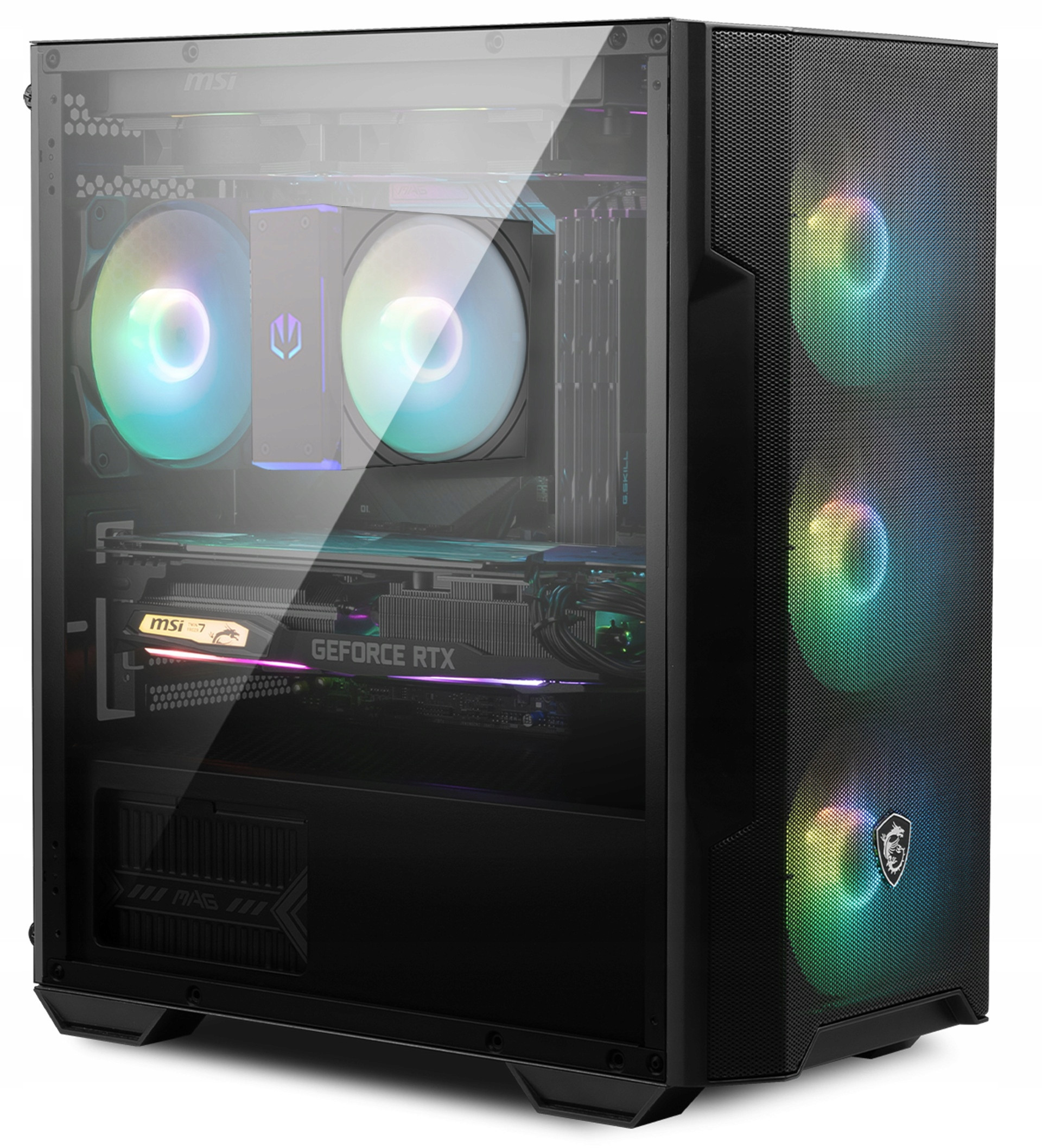 Obudowa MSI MAG Forge M100R – Styl i funkcjonalność