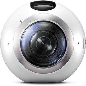 Gear 360 pokazany od przodu