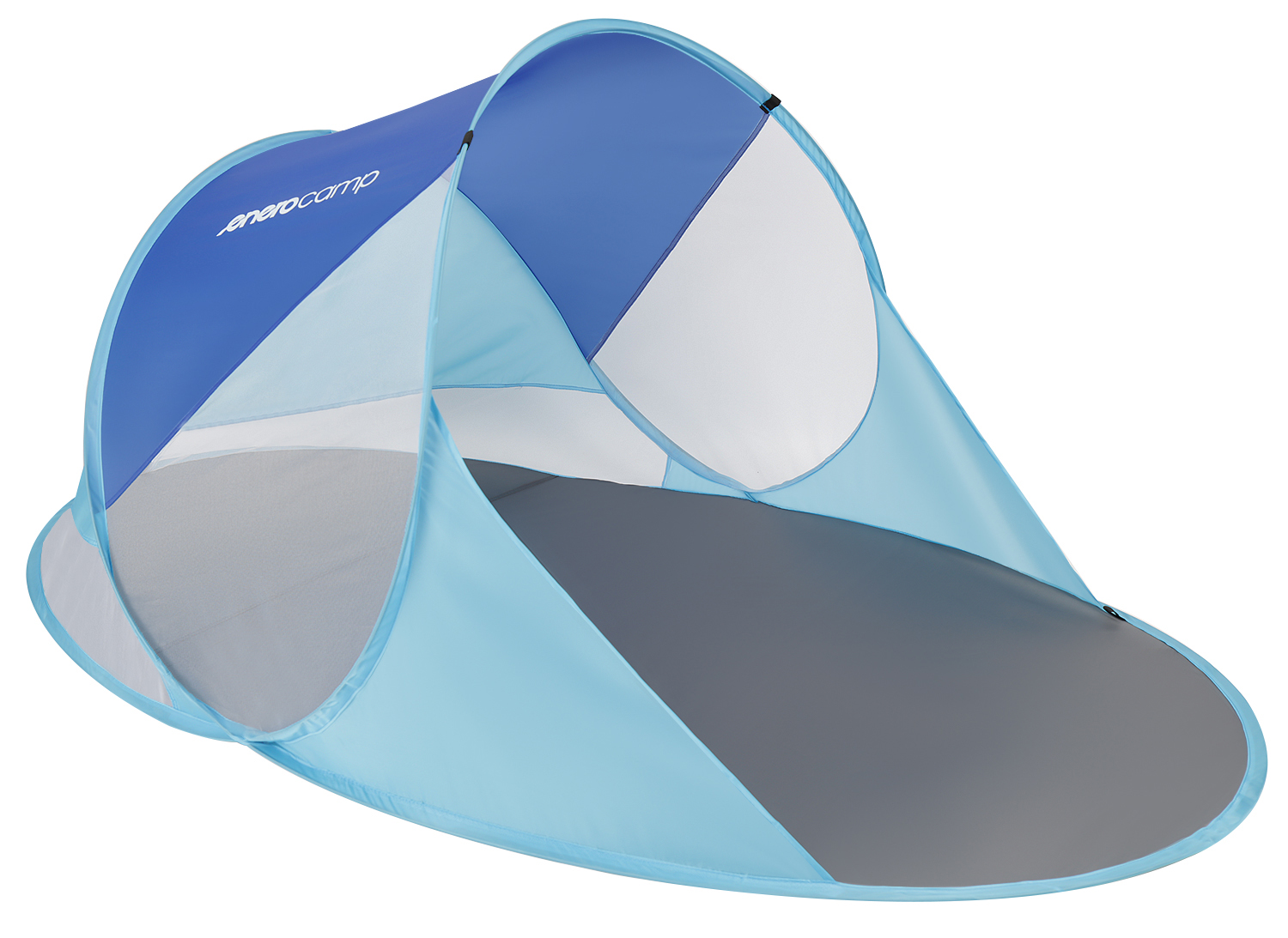Namiot Parawan Plażowy Samorozkładający 190x120x90/70cm Niebieski Pop-up – Twój idealny towarzysz na plaży
