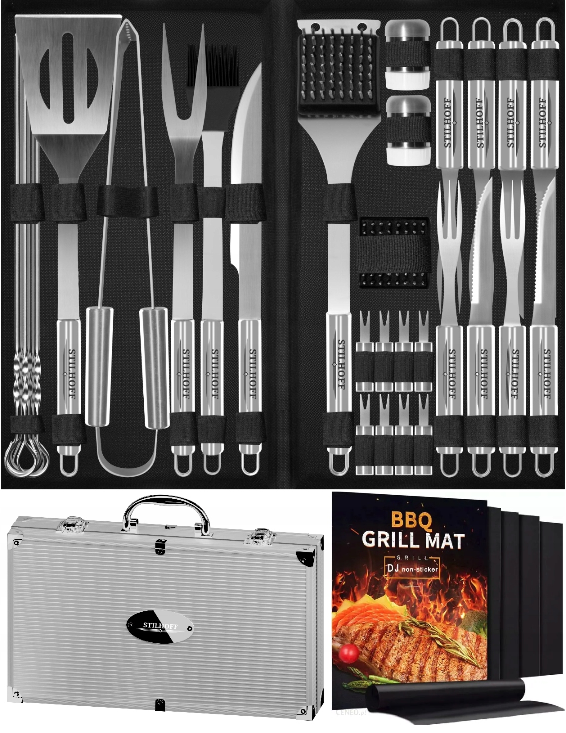 Zestaw sztućce do GRILLA BBQ STILHOFF – Idealne akcesoria dla miłośników grillowania