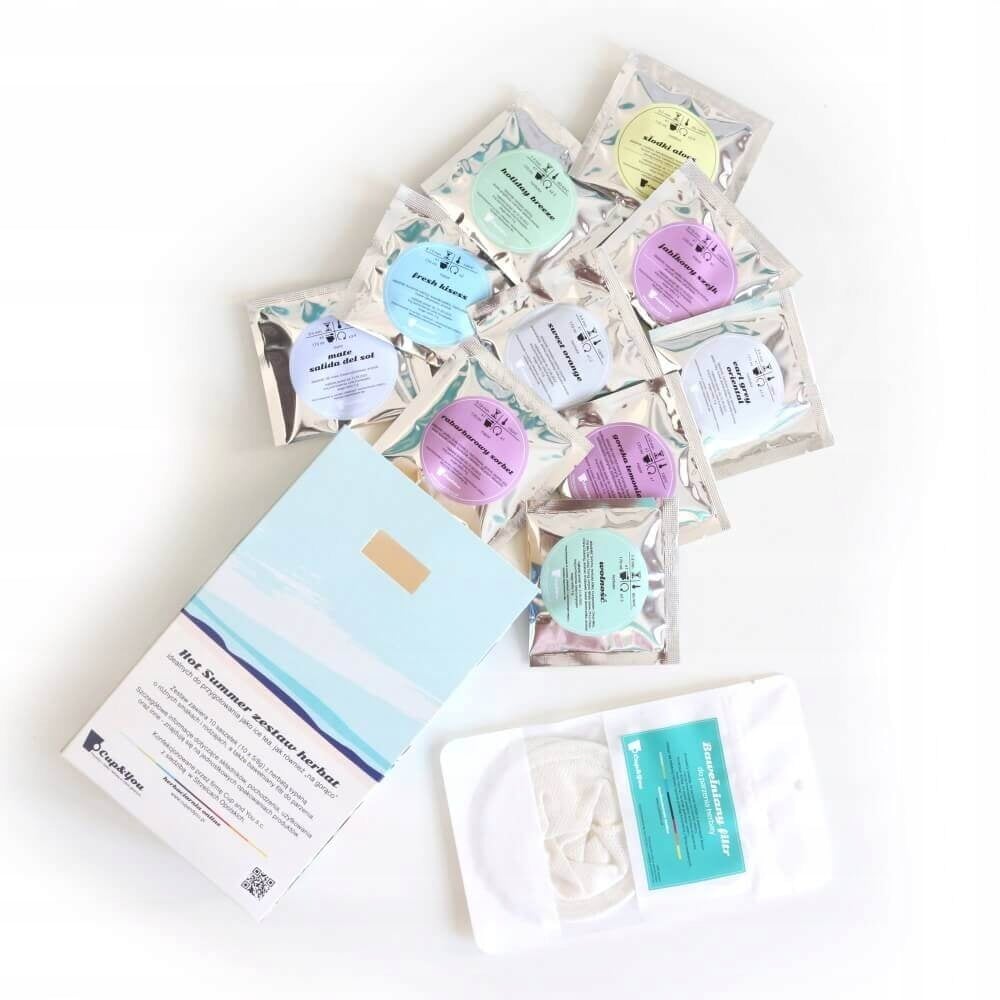 Gorący BOX z letnim zestawem herbat dla koleżanki Marka inna