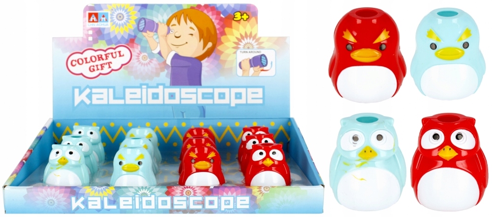 Kalejdoskop 5 Cm Pingwin Mega Creative – Zabawka pełna kolorów i wyobraźni