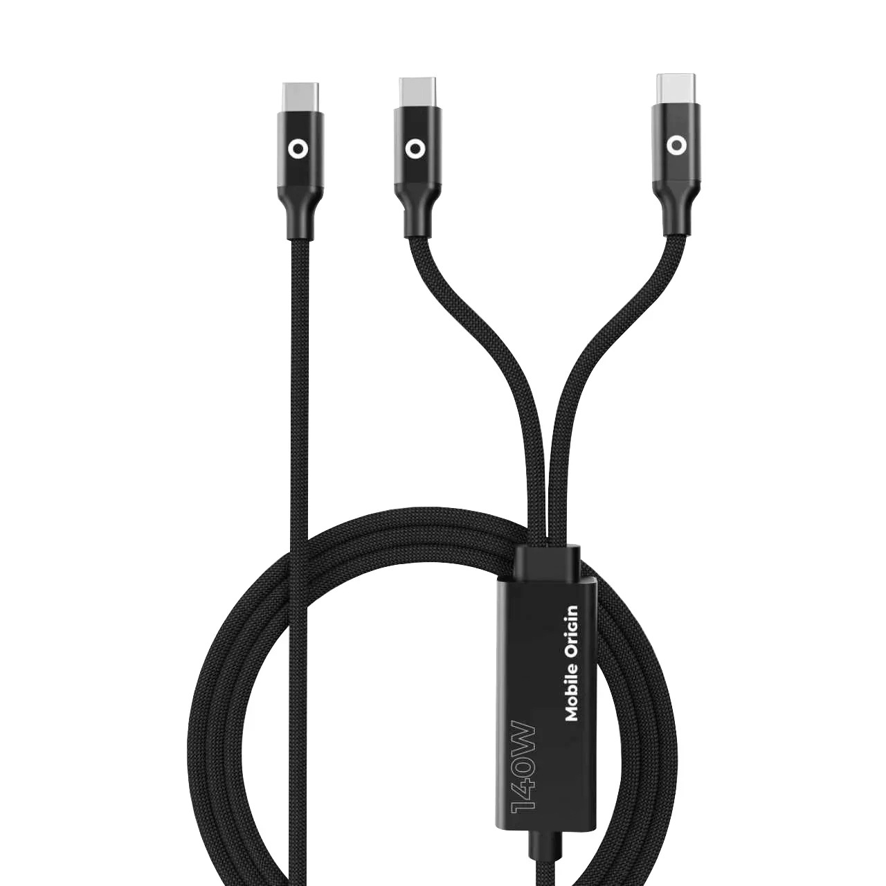 Kabel USB-C Mobile Origin 140W Dual Charge 1.2 m CB10 – Wydajność i wygoda w jednym