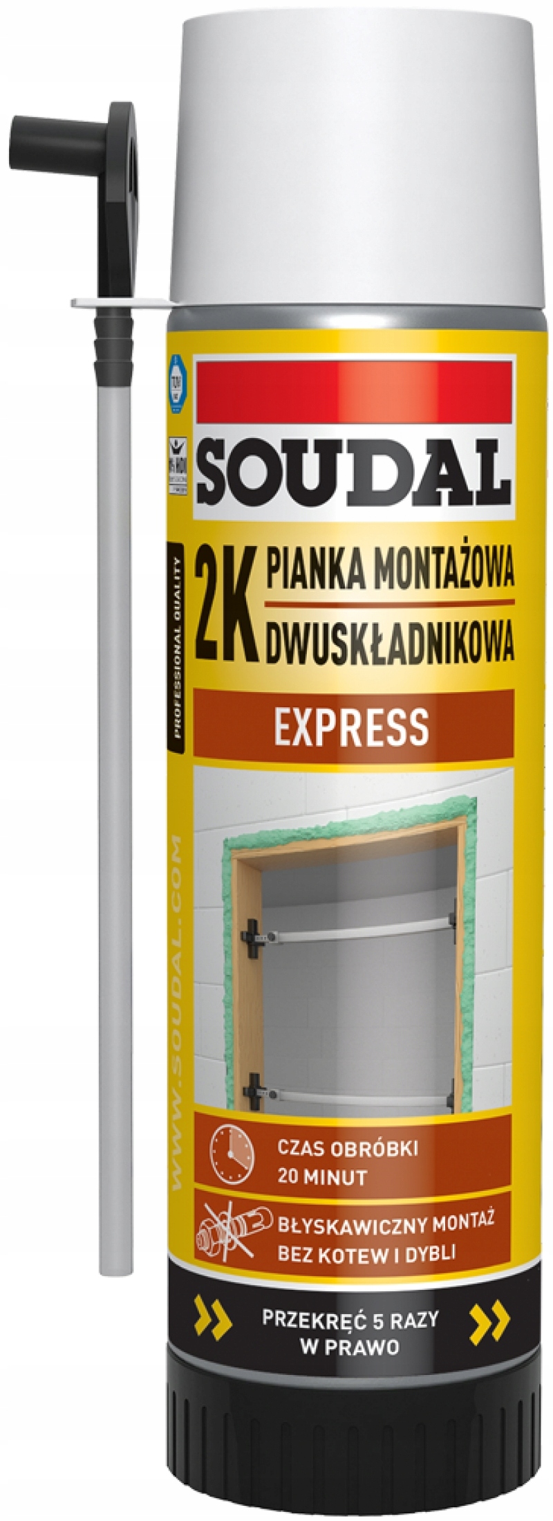 Szybkoutwardzalna formuła dla efektywnego montażu