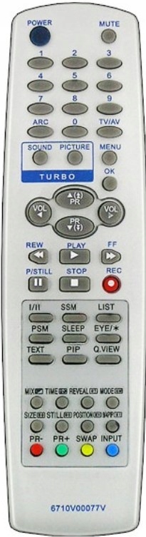 Pilot RTV Voko 6710V00077V – Idealne rozwiązanie do Twojego telewizora