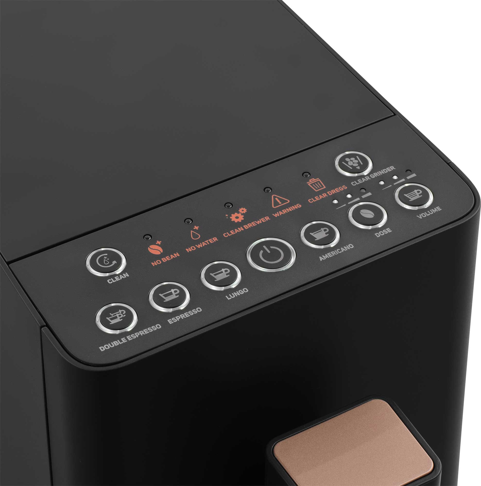 Automatyczne programy parzenia kawy – Espresso, Lungo, Podwójne Espresso, Americano