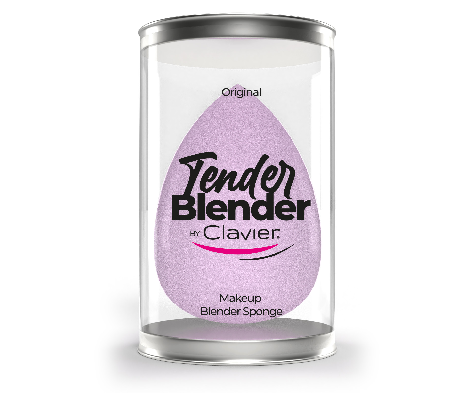 Clavier Tender Blender – Miękka gąbka do makijażu w kolorze fioletowym