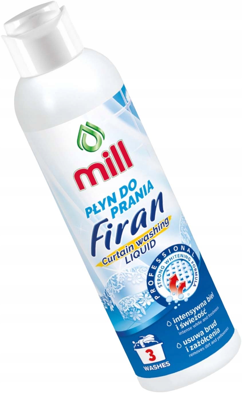 Skuteczna formuła Strong Whitening – Przywróć biel i świeżość firanom