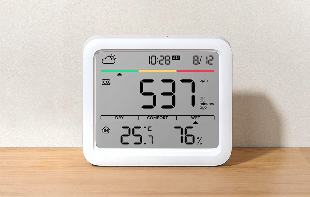 Termometr i higrometr SwitchBot Meter Pro CO2 – Twoje inteligentne rozwiązanie do monitorowania jakości powietrza