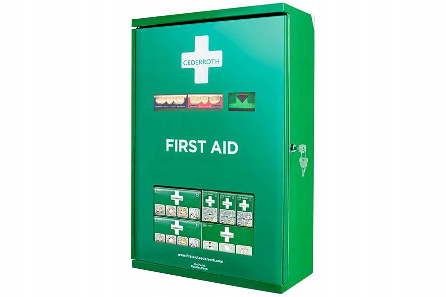 Apteczka ścienna Cederroth First Aid Cabinet – Niezbędna pomoc w każdej sytuacji
