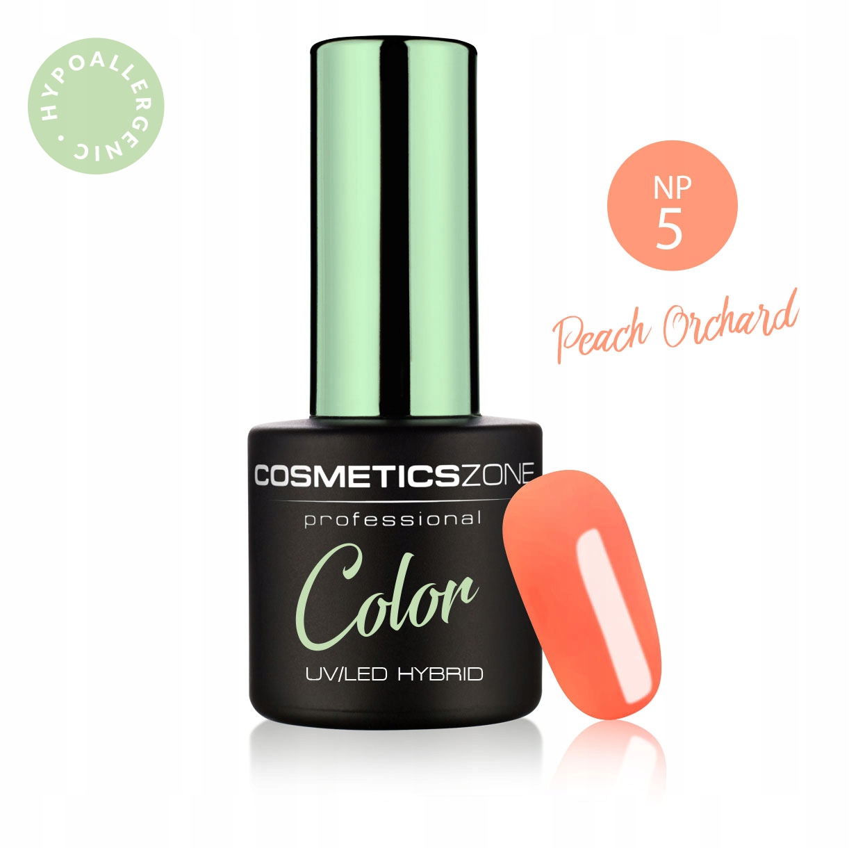 COSMETICS ZONE LAKIER HYBRYDOWY KOLOR 7ML - NR NP5 EAN (GTIN) 5903876981549