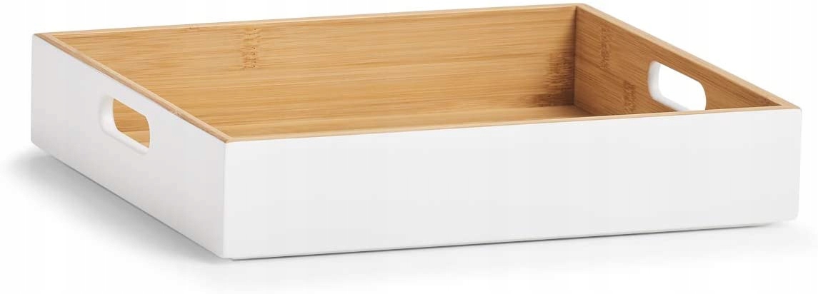 Zeller Pudełko do przechowywania z bambusa 30 x 27 x 6 cm – Eleganckie i funkcjonalne rozwiązanie