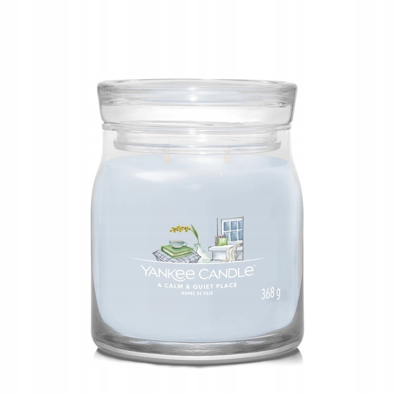 Świeca zapachowa Yankee Candle A Calm & Quiet Place – Stwórz atmosferę spokoju