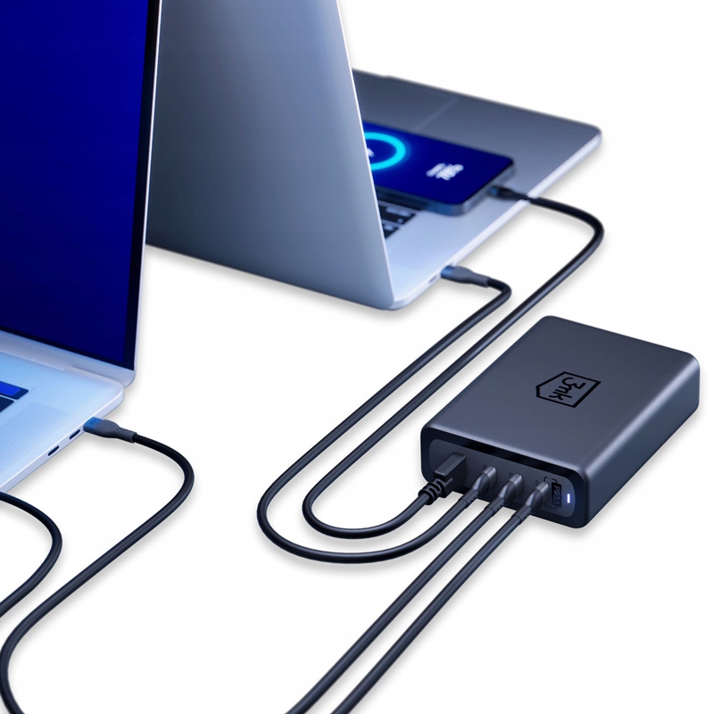 Wydajność ładowania – Szybkie ładowanie 4 urządzeń jednocześnie