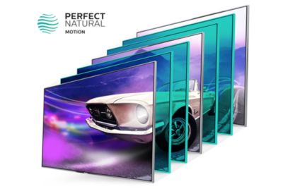 Technologia Perfect Natural Motion zapewnia płynność i niezwykłą ostrość ruchomych obrazów