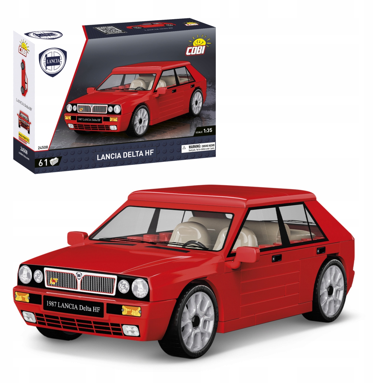 Cobi Klocki Lancia Delta HF – Ikona rajdów samochodowych