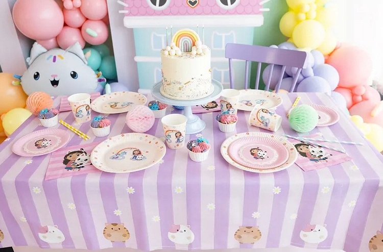 Serwetki Koci Domek Gabi 33x33 cm – Kolorowy akcent na dziecięce przyjęcia