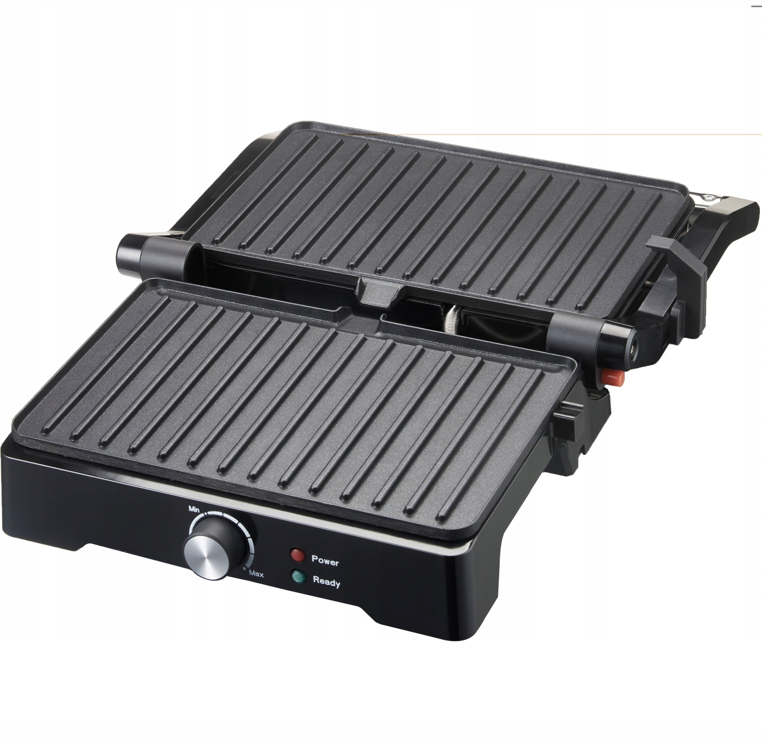 Otwieranie 180° – Wygodne grillowanie i łatwe czyszczenie