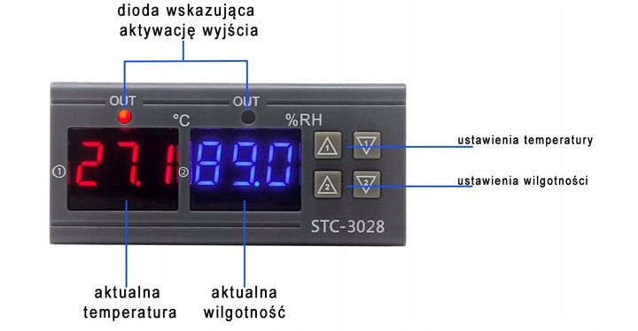 Łatwa konfiguracja i obsługa – Prosty w użyciu regulator