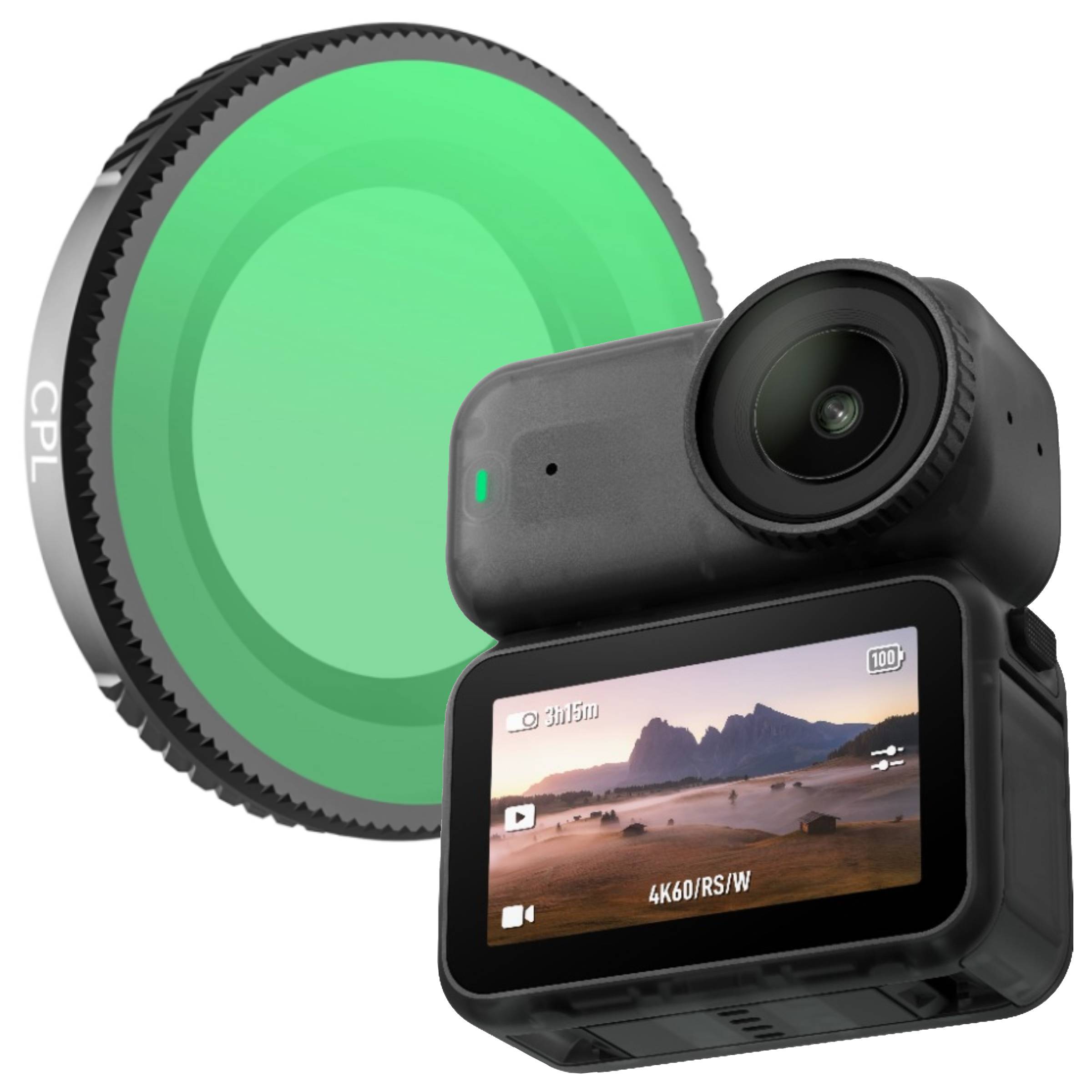 Filtr CPL Polaryzacyjny Ochronny do Kamery Sportowej DJI OSMO NANO – Idealne Uzupełnienie Twojego Sprzętu