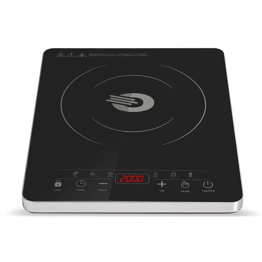 9 poziomów grzania i ustawienia temperatury od 60°C do 240°C