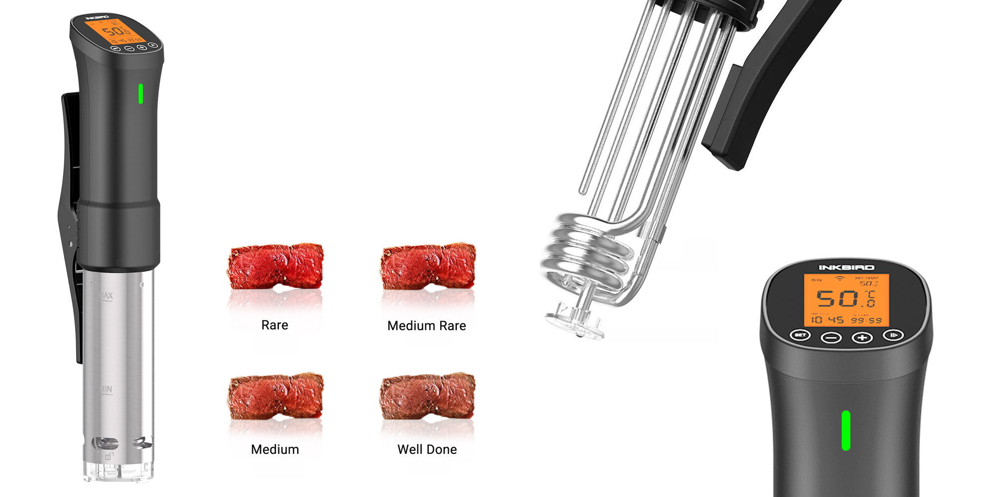 width=100% Cyrkulator Sous Vide Inkbird ISV-200W
