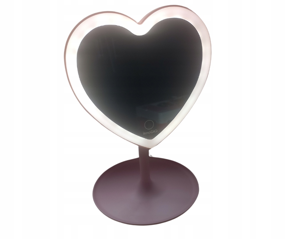 Hama INNOGIO GIOPERFECT LUSTERKO PINK HEART – Urokliwe lusterko dla małej księżniczki