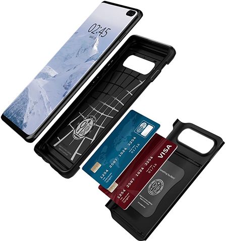 etui Spigen Slim Armor CS portfel Samsung Galaxy S10+ Plus