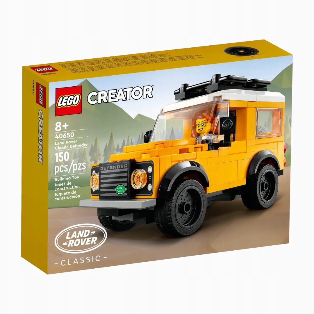 Klocki LEGO Creator Land Rover Classic Defender (40650) – Świętuj 75. rocznicę!