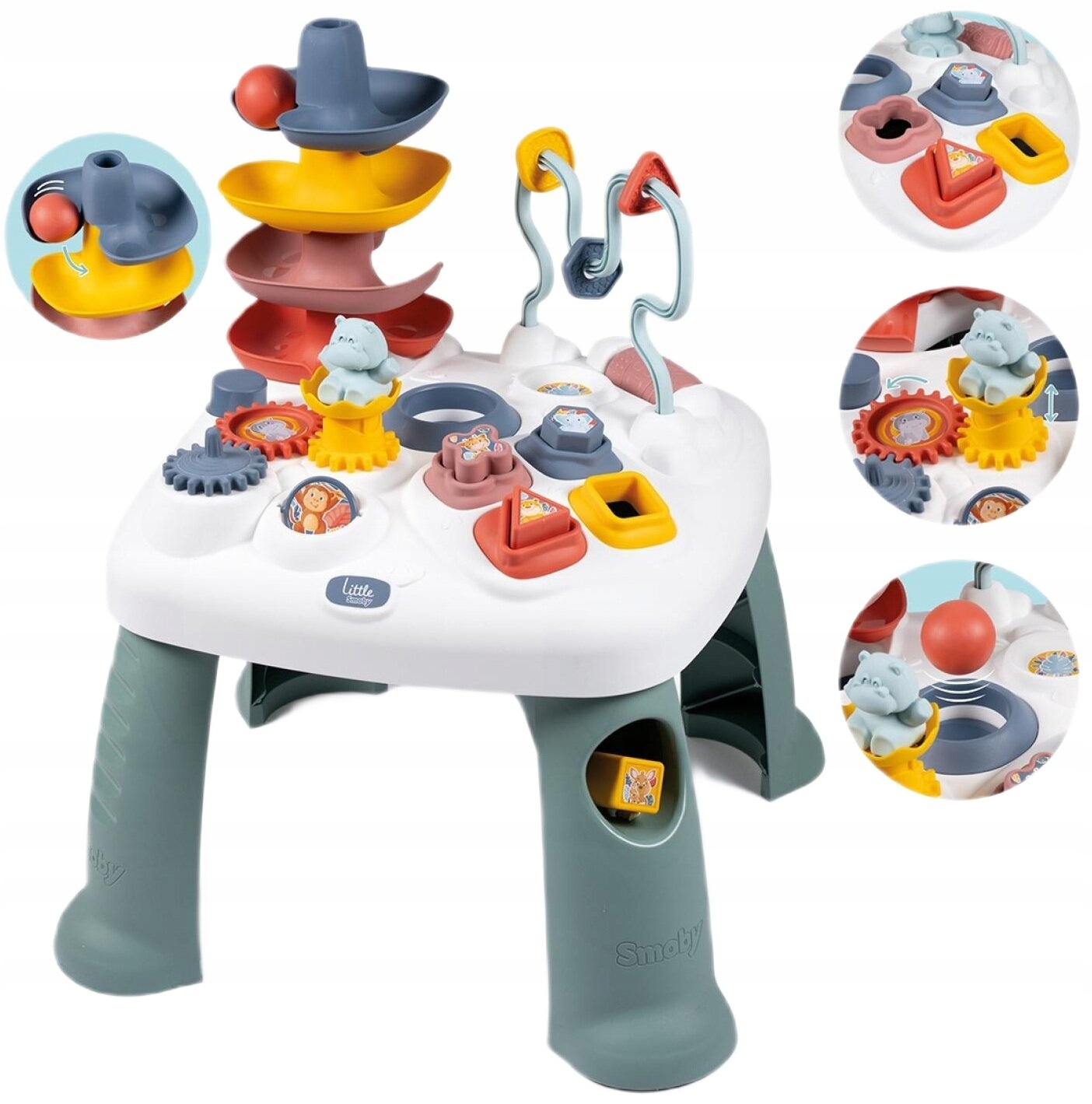 Kolorowe elementy do zabawy i nauki