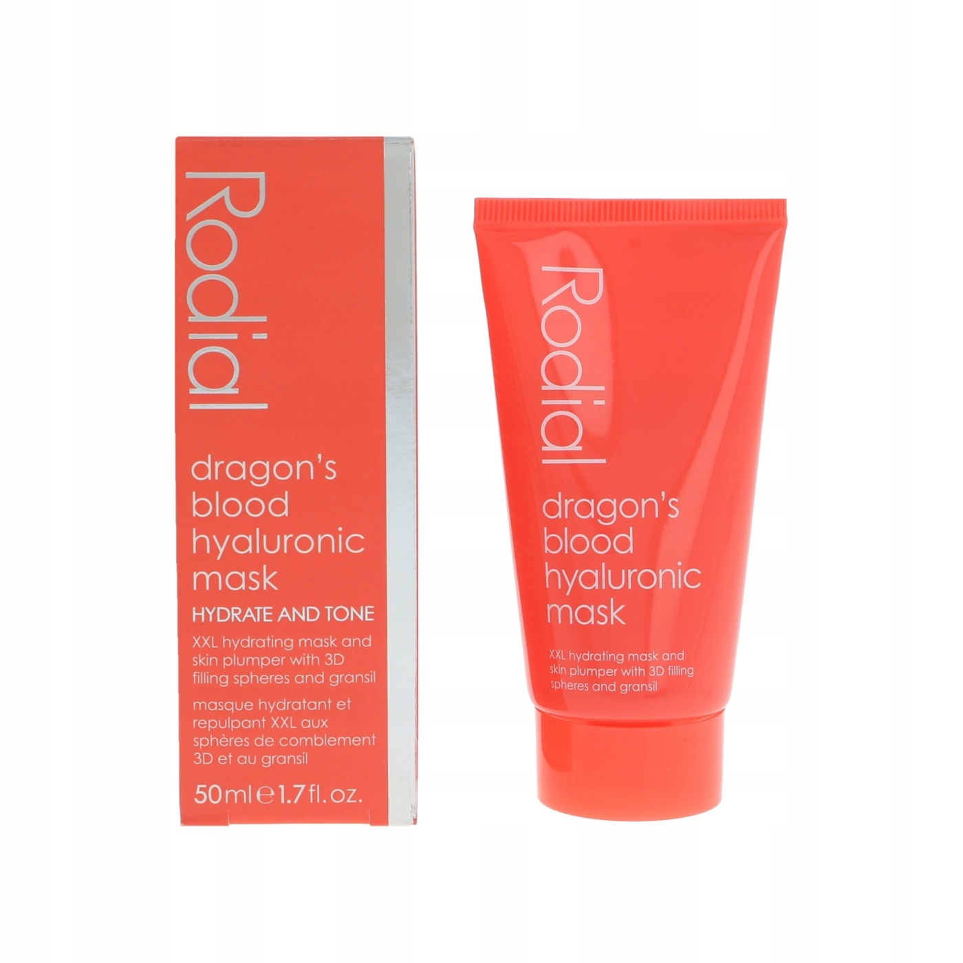 Rodial Dragon's Blood Hyaluronic Mask – Intensywne nawilżenie i ujędnienie skóry